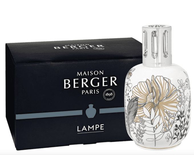 LAMPE BERGER LES VEGETALES BLANCHE