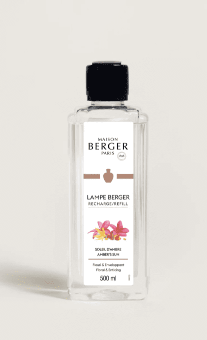 Recharge SOLEIL D'AMBRE  500ml - Lampe Berger 