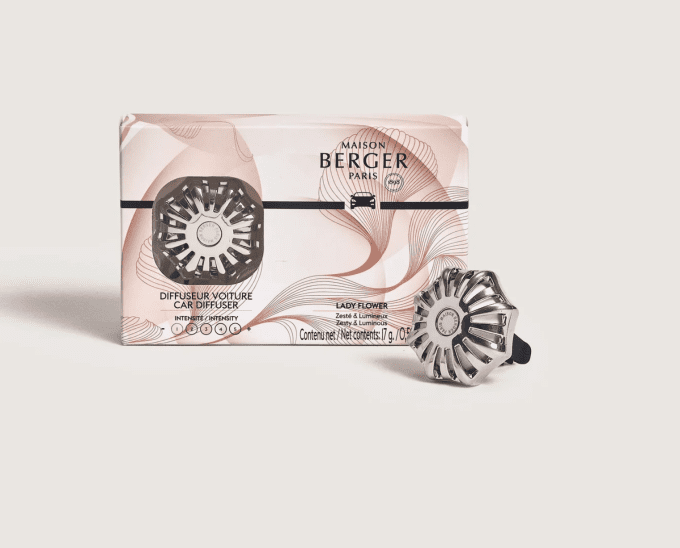 Diffuseur voiture Maison Berger Corali Lady Flower – Parfum floral