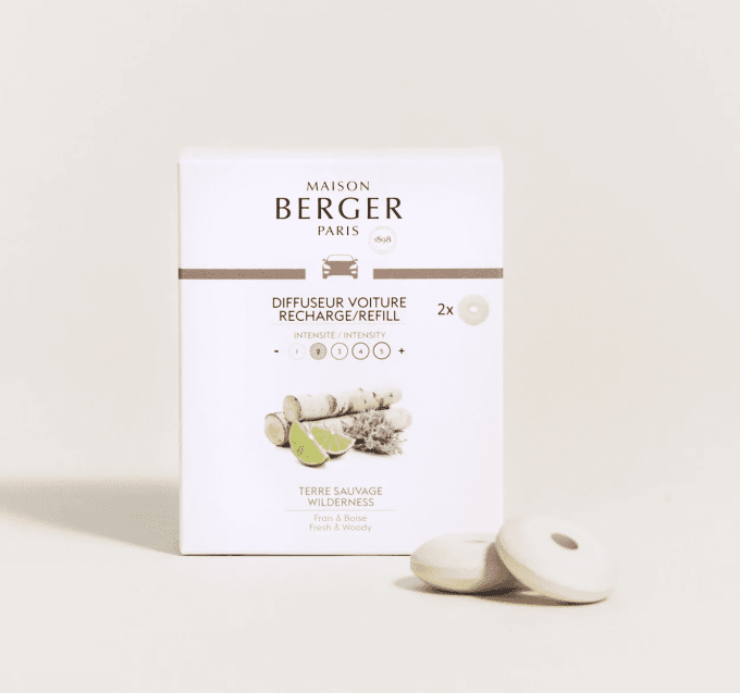 RECHARGE DIFFUSEUR VOITURE BERGER TERRE SAUVAGE