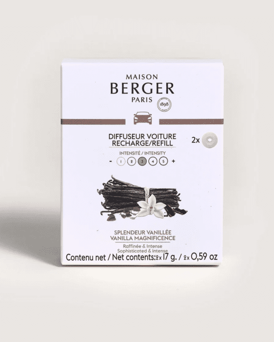 RECHARGE DIFFUSEUR VOITURE BERGER SPLENDEUR VANILLÉE