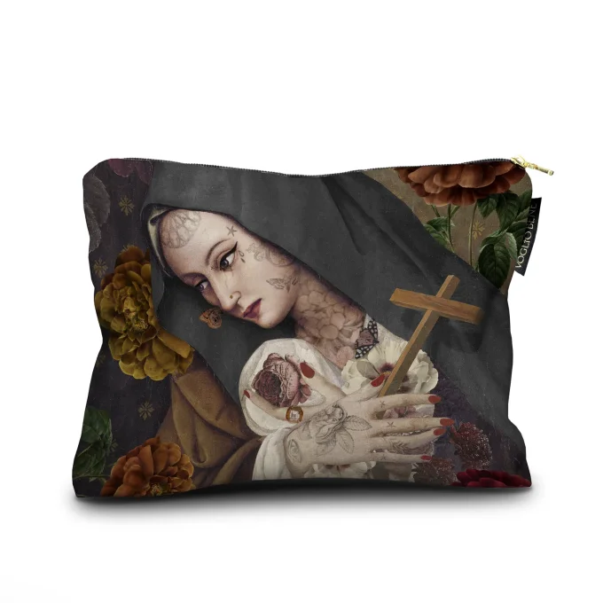 TROUSSE VELOURS "SAINTE THERESE" 17*23 - VOGLIO BENE
