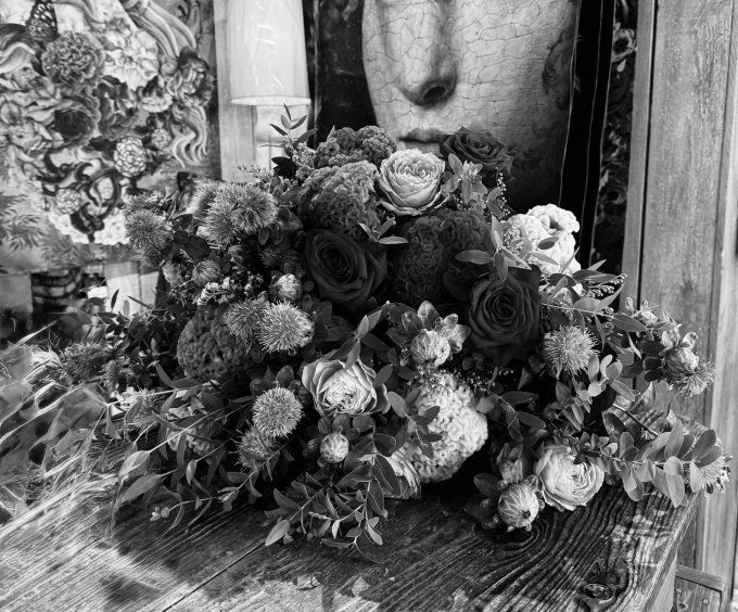 Bouquet de fleurs Otantique de saison fraîches et artisanales